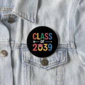 Groovy Class of 2039 Abschluss Senior 2039 Button (Beispiel)