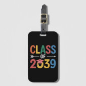 Groovy Class of 2039 Abschluss Senior 2039 Gepäckanhänger (Vorderseite Vertikal)