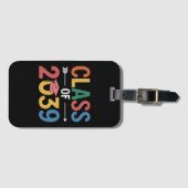 Groovy Class of 2039 Abschluss Senior 2039 Gepäckanhänger (Vorderseite (Horizontal))