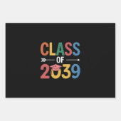 Groovy Class of 2039 Abschluss Senior 2039 Geschenkpapier Set (Vorderseite)
