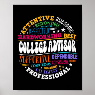 Groovy College Berater Würdigungswoche Zurück zur  Poster