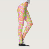 Groovy Colorful Acica Ristorante La Lanchetta Leggings (Rechts)