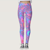 Groovy Colorful Fluorescent Trippy Spiral Fraktal