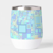 Groovy Colorful Funky Squares (Rückseite)