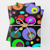 Groovy Colors Geschenkpapier Set (Beispiel)