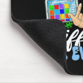Groovy Communication sieht für jeden anders aus Mousepad (Ecke)