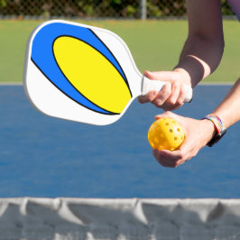 Groovy Coole, Angesagte, hellblaue, violette, gelb Pickleball Schläger