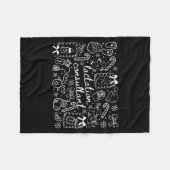 Groovy Coquette Lactation Consultant Breastfeeding Fleecedecke (Vorderseite (Horizontal))