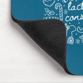 Groovy Coquette Stillberaterin Stillen Mousepad (Ecke)