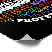 Groovy Counseling Team Appreciation Back To School Poster (Ecke)