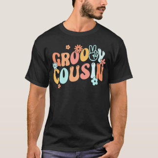 Groovy Cousin Blume Power Hippie T-Shirt