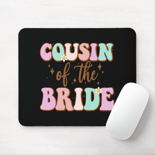 Groovy Cousin der Bride Polterabend Cousin F Mousepad (Mit Mouse)