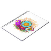 Groovy Crystal Ball Notizblock (Linke Seite)