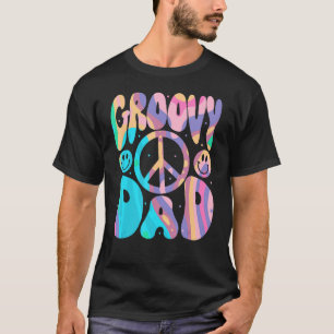 Groovy dad 70er ästhetische Nostalgie Retro Papa f T-Shirt