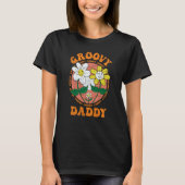 Groovy Daddy 70er Ästhetische Nostalgie in den 197 T-Shirt (Vorderseite)