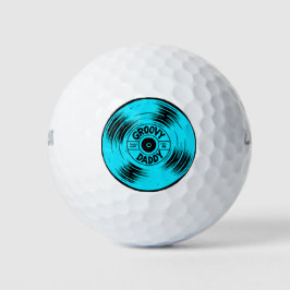 Groovy Dady Record Soul und Funk 70er Cool Vatersc Golfball
