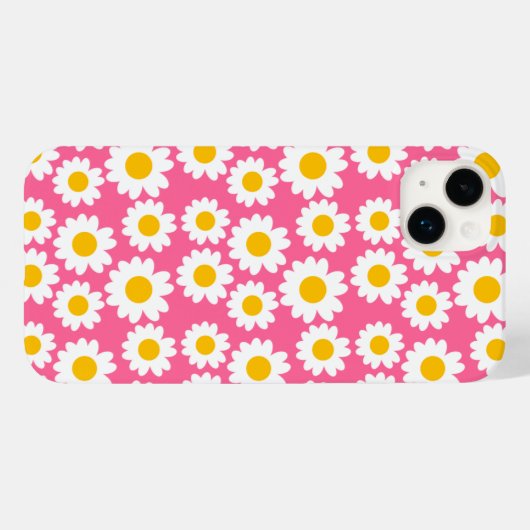 Groovy Daisies Case-Mate iPhone Hülle (Rückseite (Horizontal))