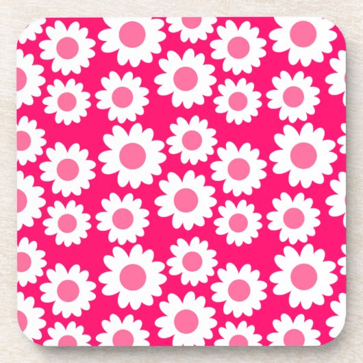 Groovy Daisies Getränkeuntersetzer (Vorderseite)