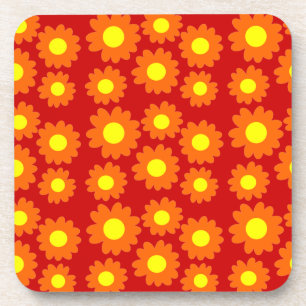 Groovy Daisies Getränkeuntersetzer