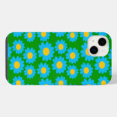 Groovy Daisies iPhone Hülle (Rückseite (Horizontal))