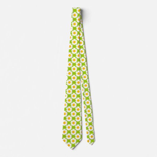 Groovy Daisies Krawatte (Vorderseite)
