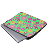 Groovy Daisies Laptopschutzhülle (Vorne Knopf)