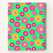 Groovy Daisies Notizblock (Rückseite)