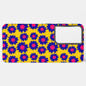 Groovy Daisies Samsung Galaxy Hülle (Linke Seite)