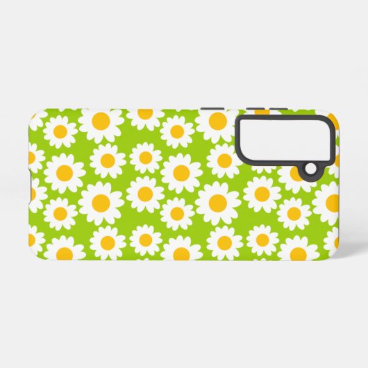 Groovy Daisies Samsung Galaxy Hülle (Rückseite (Horizontal))