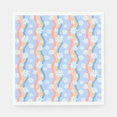 Groovy Daisies Serviette (Vorderseite)