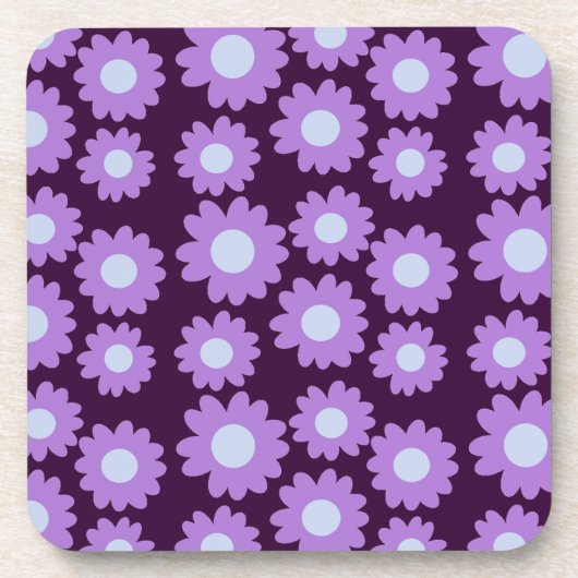 Groovy Daisies Untersetzer (Vorderseite)