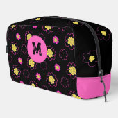 Groovy Daisies. Waschbeutel (Rechte Ecke)