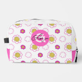 Groovy Daisies. Waschbeutel (Vorderseite)