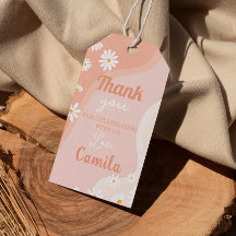 Groovy Daisy Birthday Vielen Dank Tag