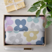 Groovy Daisy Blume Retro Boho Floral Seidenpapier (Geschenk)