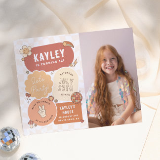 Groovy Daisy Foto Lasse Party Budget Girl Birthday