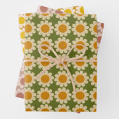 Groovy Daisy Geschenkpapier Set (Beispiel)