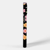 Groovy Daisy Muster mit dem Namen Black Case-Mate iPhone Hülle (Rückseite / Rechts)