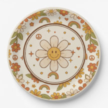 Groovy Daisy | Retro 70er Jahre Floral Neutraler S