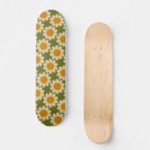 Groovy Daisy Skateboard (Vorderseite)