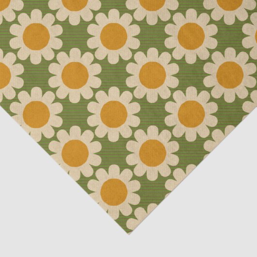 Groovy Daisy Spring Seidenpapier (Detail)