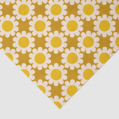 Groovy Daisy Summer Wrapping Paper Sheets Seidenpapier (Detail)