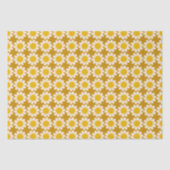 Groovy Daisy Summer Wrapping Paper Sheets Seidenpapier (Vorderseite)