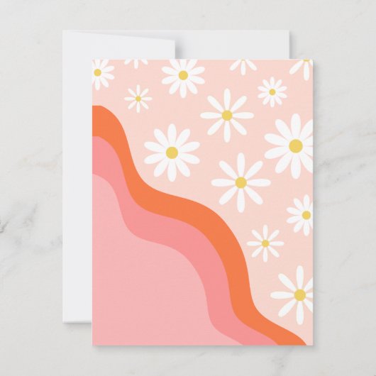 Groovy Danke You Card | Retro Dankeschön Karte (Rückseite)