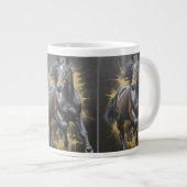 groovy Darkler Pferd Jumbo-Tasse (Vorderseite Rechts)