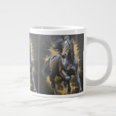 groovy Darkler Pferd Jumbo-Tasse (Rechts)