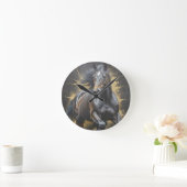 groovy Darkler Runde Wanduhr (Zuhause)