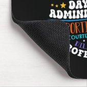 Groovy Daycare Administrator Childcare Provider Af Mousepad (Ecke)