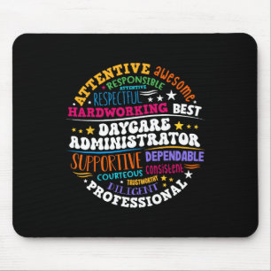 Groovy Daycare Administrator Childcare Provider Af Mousepad