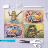 Groovy Days Seidenpapier (Handwerk)